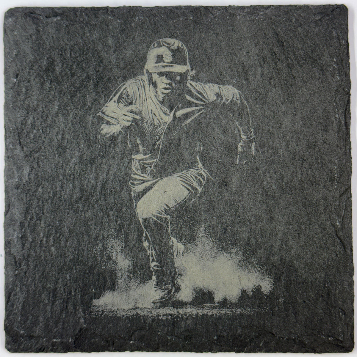 Baseball Runner Sprinting – Speed Slate Coaster