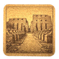 Karnak Temple Coaster – Avenue of Sphinx Statues Egypt Engraved Art