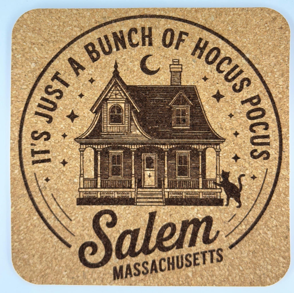 Salem Hocus Pocus Cork Coaster
