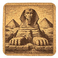 Great Sphinx Coaster – Iconic Egypt Landmark Engraved Drink Coaster