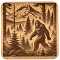 Bigfoot Forest Walk – Mountain Wilderness Cork Coaster