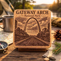 Gateway Arch National Park Cork Coaster – St. Louis Landmark