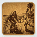 Bigfoot Action Skate Cork Coaster – Venice Boardwalk