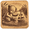 Bear Watching Toy Sailboat – Nostalgic Cork Coaster