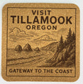 Visit Tillamook Oregon Cork Coaster – Gateway to the Coast Coastal Scene