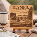 Olympic National Park Cork Coaster – Washington Nature Art