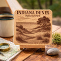 Indiana Dunes National Park Cork Coaster – Great Lakes Art