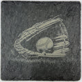 Baseball Glove and Ball – Classic Game Slate Coaster