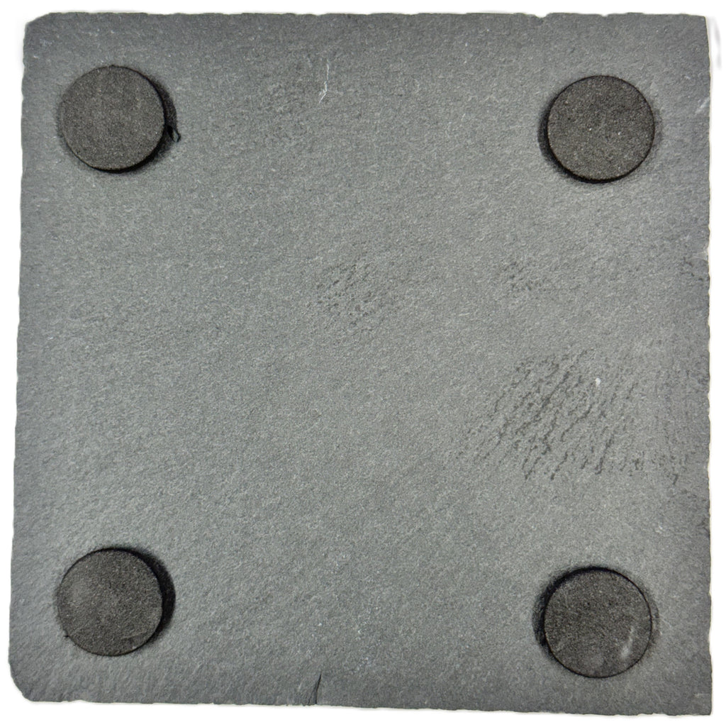 Butterfly Garden Decor, Nature Lover Gift, Set of 4 Laser Engraved Slate Coasters