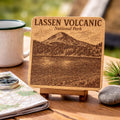 Lassen Volcanic National Park Cork Coaster – Mountain Lake