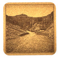 Valley of the Kings Coaster – Desert Tomb Landscape Egypt Engraved Art