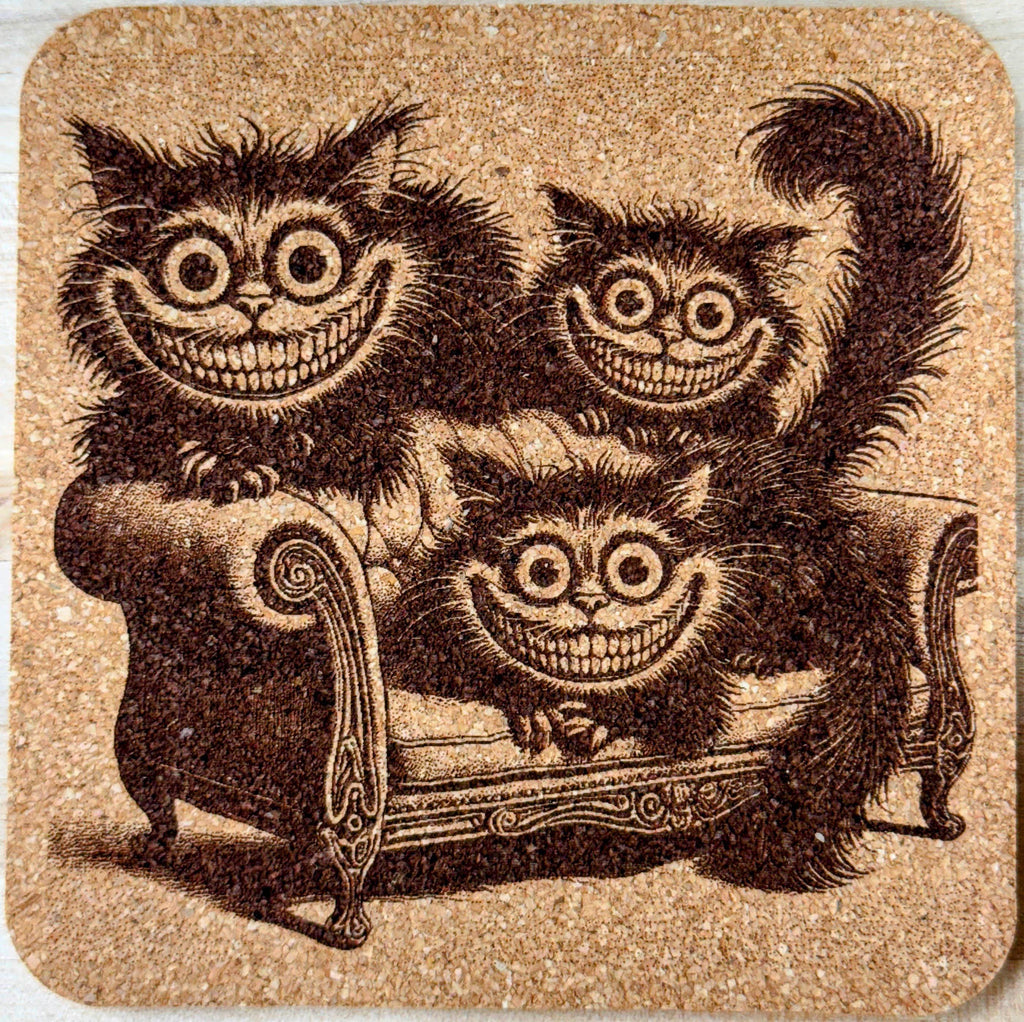 Catnip Cats – Couch Commanders Cheshire Chaos Coaster