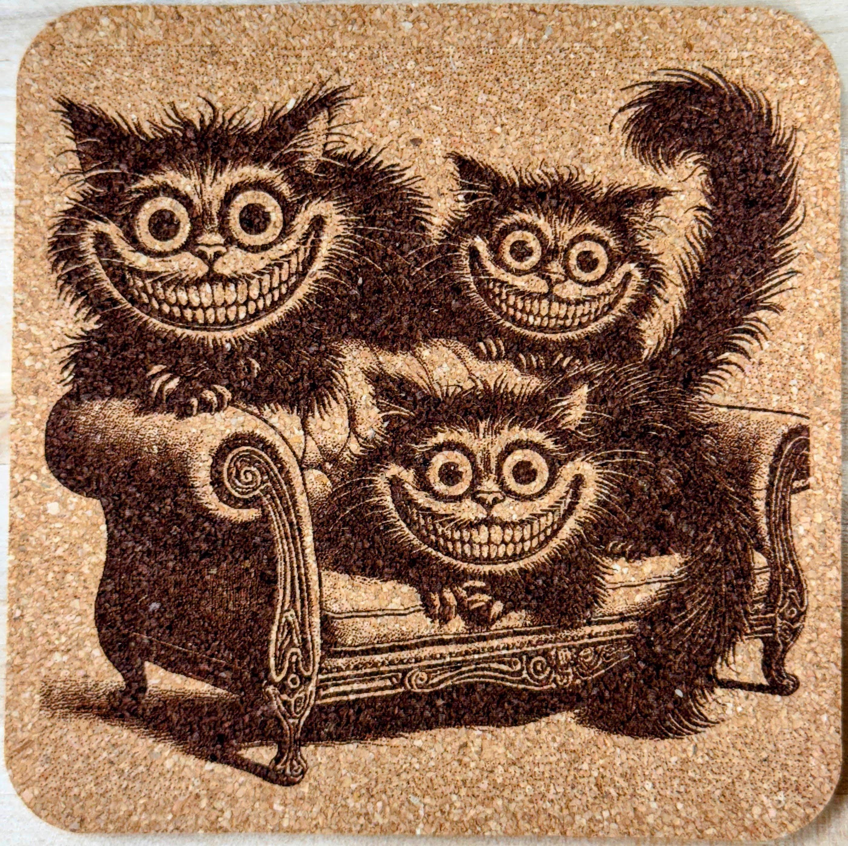 Catnip Cats – Couch Commanders Cheshire Chaos Coaster