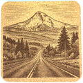 Mountain Highway Cork Coaster – Scenic Northwest Road View