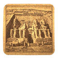 Abu Simbel Coaster – Massive Egyptian Temple Engraved Landmark Art