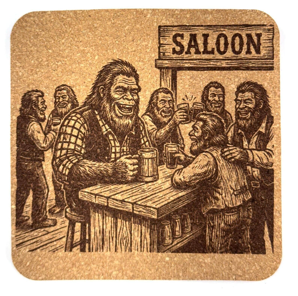 Bigfoot Saloon Gathering – Pacific Northwest Cork Coaster