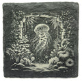 Deep Sea Jellyfish Slate Coaster – Ocean Dream Underwater Art
