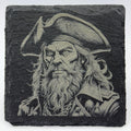 Intense Pirate Commander – Slate Coaster
