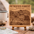 Petrified Forest National Park Cork Coaster – Arizona Fossil Wood